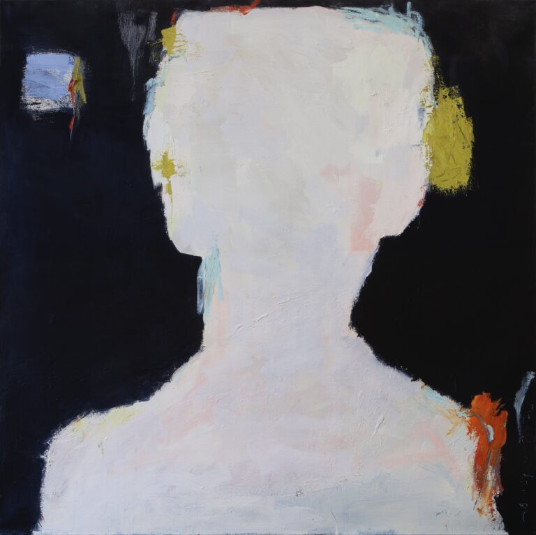 Barbara Leiner, "The Window is Open and the Sky is Blue," oil on canvas