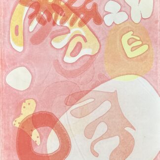 Mary Manning, "Gulabee Phool #3," monoprint