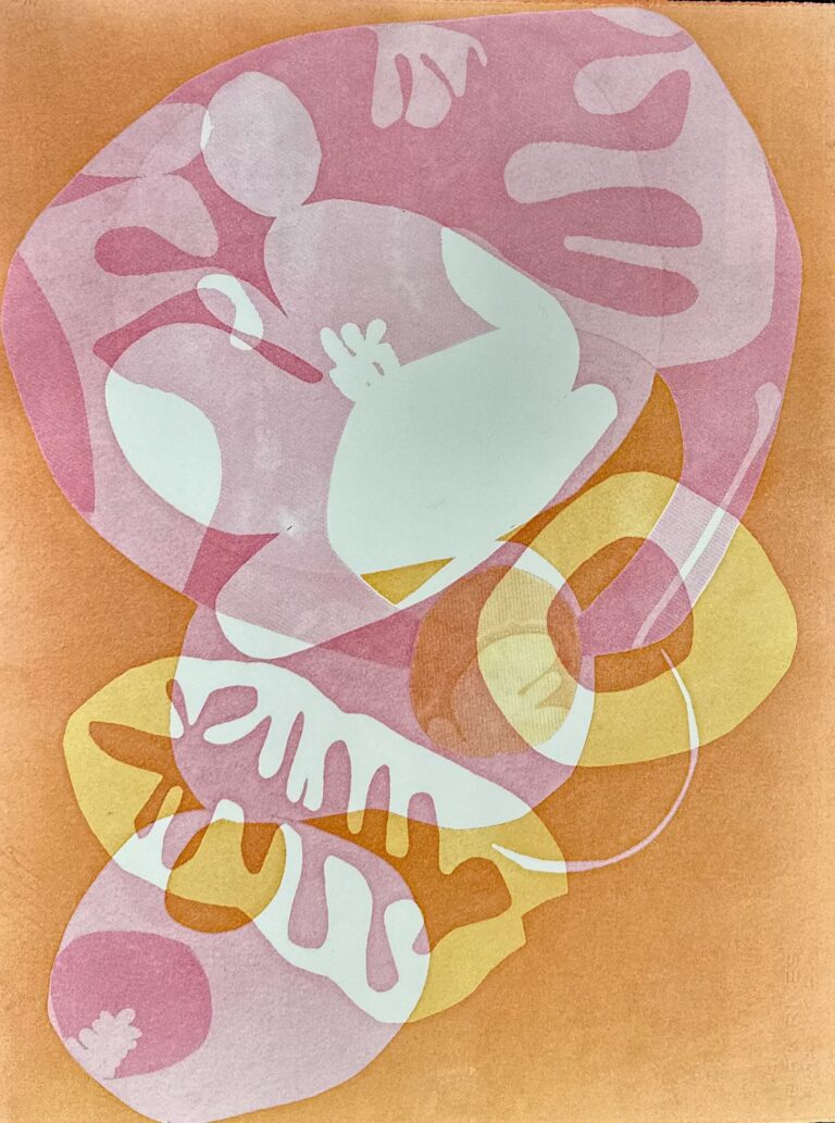 Mary Manning, "Messua #3," monoprint
