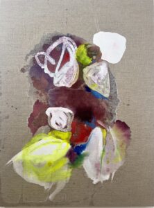 Catherine Chesters, "Optimal Isopycnic 1," acrylic on raw belgium linen