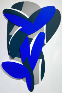 Hugh O'Donnell, "The Double Seed," acrylic on PVC