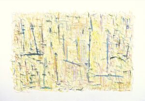 Gunnar Theel, "D138A," pastel on paper