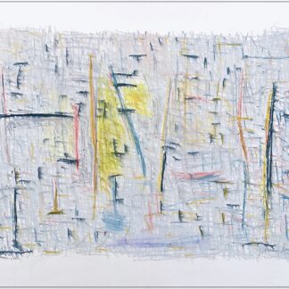 Gunnar Theel, "D138B," pastel on paper