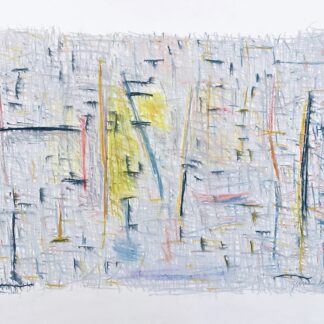 Gunnar Theel, "D138B," pastel on paper