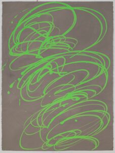 Jill Moser, "Borrowed Light 26," gouache on archival watercolor paper