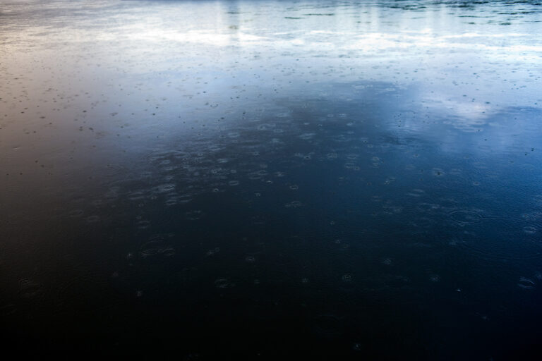 J Henry Fair, "Rain on The Athabasca," chromogenic print