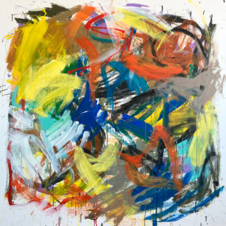 Ethan Newman, "Untitled 3," mixed media on canvas