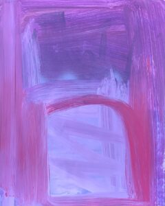 Thomas Libetti, "Window 3," acrylic and spray paint on paper