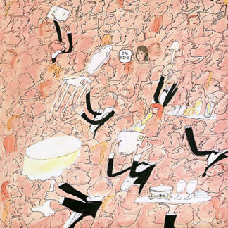 Julie Headland, "I'm Fine 177," acrylic on canvas