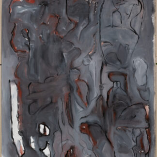 Claude Lawrence, "Untitled CL1012," acrylic on canvas, unstretched