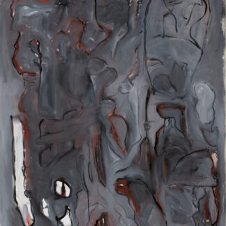 Claude Lawrence, "Untitled CL1012," acrylic on canvas, unstretched