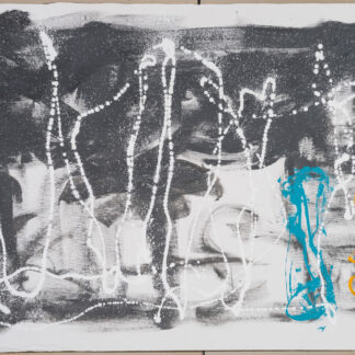 Claude Lawrence, "Untitled CL1020," acrylic on canvas, unstretched
