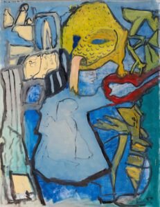 Claude Lawrence, "Untitled CL1024," acrylic on canvas, unstretched