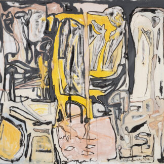 Claude Lawrence, "Untitled CL1025," acrylic on canvas, unstretched