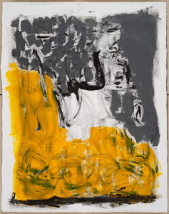 Claude Lawrence, "Untitled CL1038," acrylic on canvas, unstretched