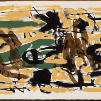 Claude Lawrence, "Location?," acrylic on paper