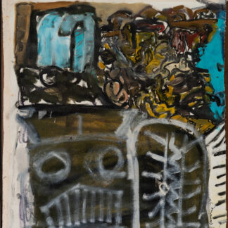 Claude Lawrence, "Golar," acrylic on canvas