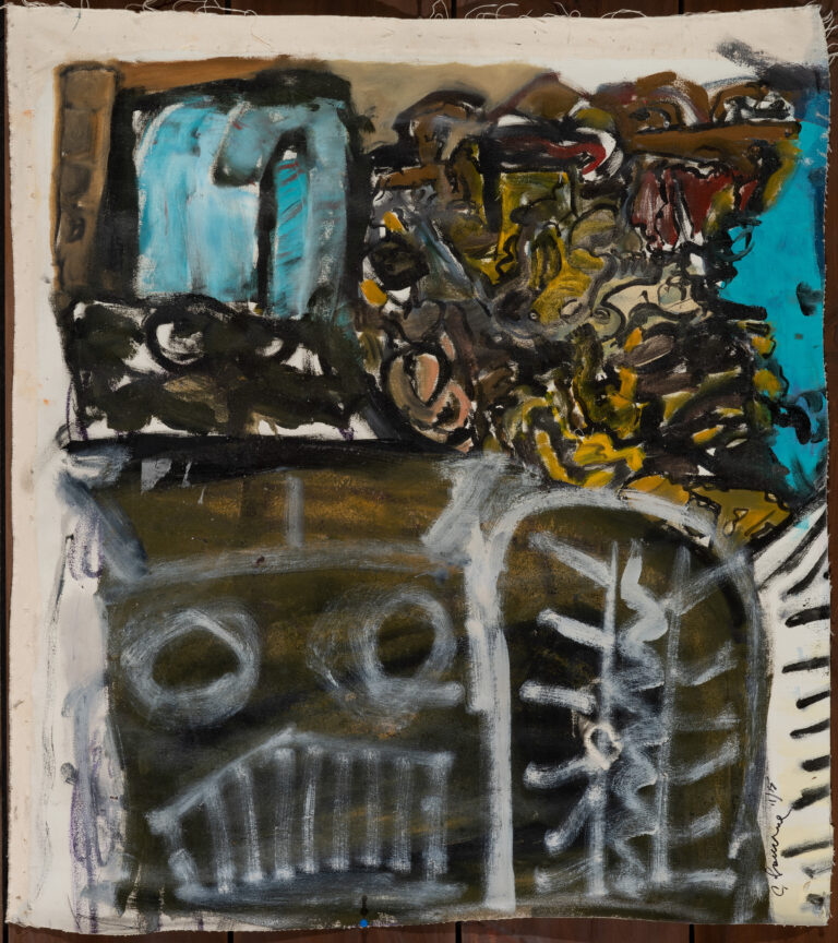 Claude Lawrence, "Golar," acrylic on canvas