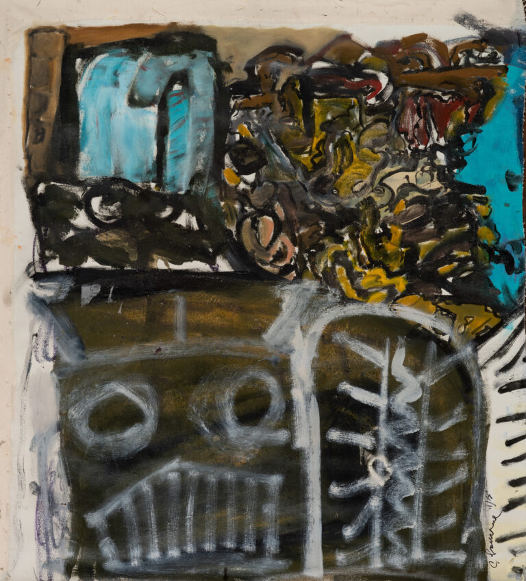 Claude Lawrence, "Golar," acrylic on canvas