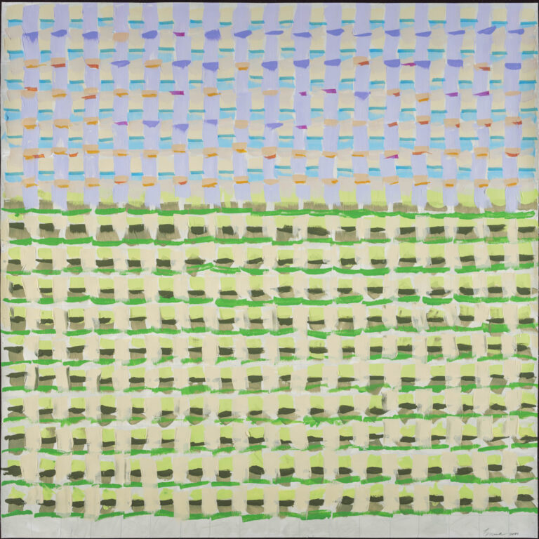 Zemma Mastin White, "Counter Balance," flashe paint on paper