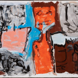 Claude Lawrence, "Untitled CL1050," acrylic on canvas, unstretched