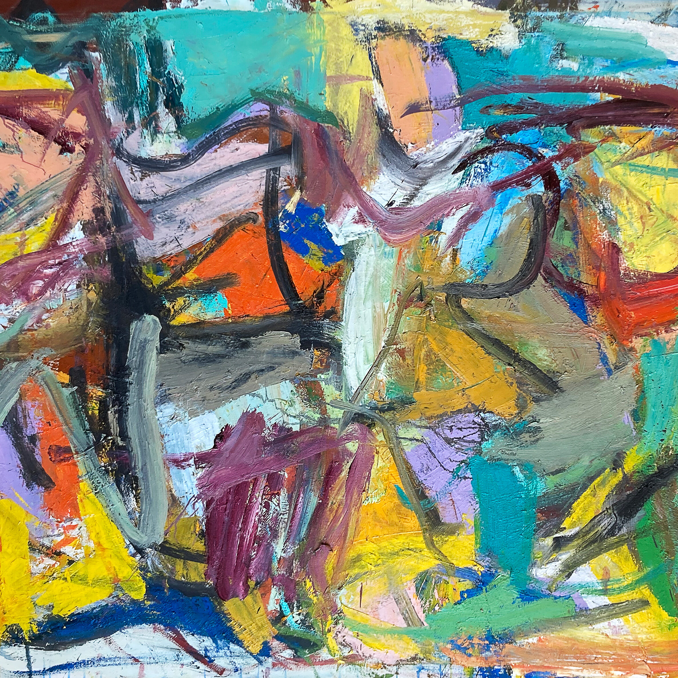 Ethan Newman, "Rabble Rouser," oil on canvas