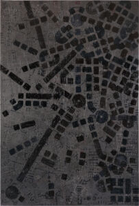 Paul Michael Graves, "Fig LXXVIII," oil on canvas