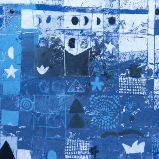 Paul Balmer, "Between Sky and ocean," mixed media