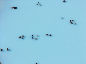 J Henry Fair, "Blue Lagoon 4," chromogenic print