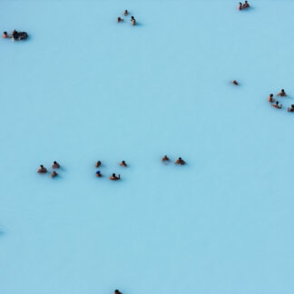 J Henry Fair, "Blue Lagoon 4," chromogenic print