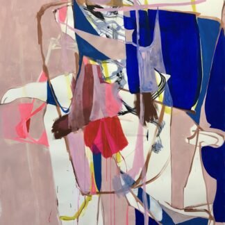 Galen Cheney, "Body Double," flashe on stonehenge paper