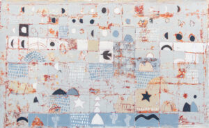 Paul Balmer, "Desert Morning," mixed media