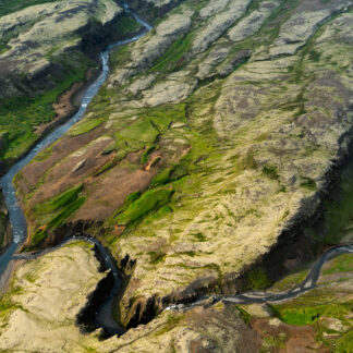 J Henry Fair, "From the Glacier to the Sea," chromogenic print