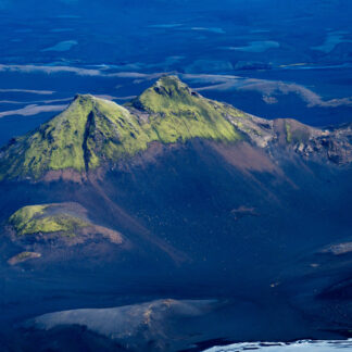 J Henry Fair, "Green Peaks," chromogenic print