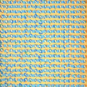 Zemma Mastin White, "Notation," flashe paint on canvas