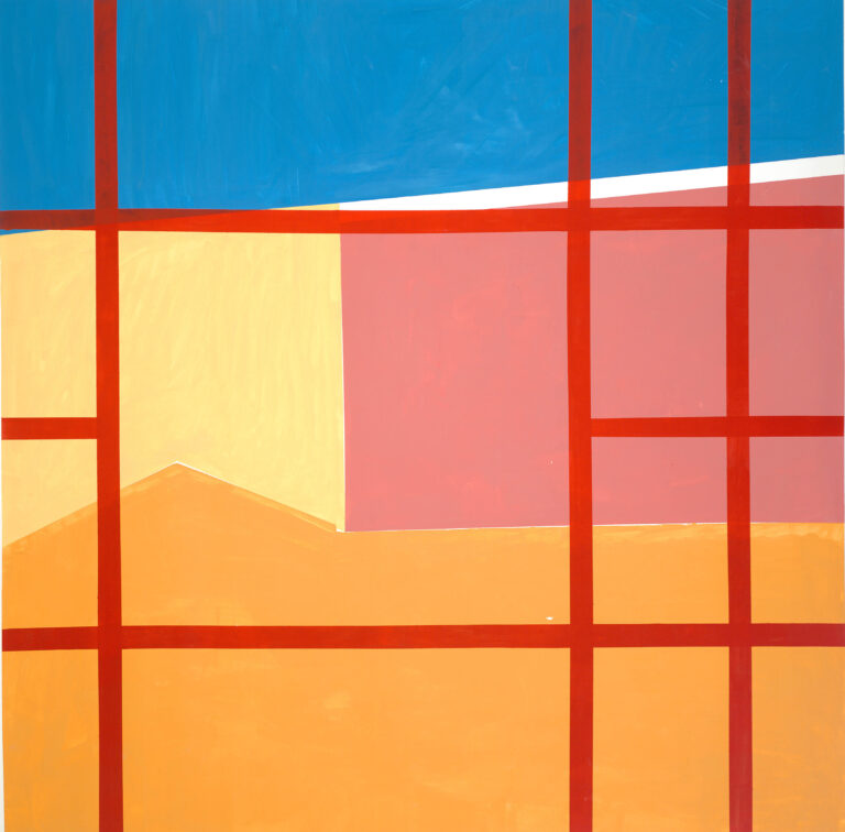 Zemma Mastin White, "Outlook," flashe paint on paper