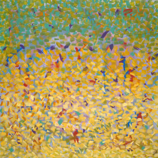 Zemma Mastin White, "Rejuvenation," flashe paint on canvas