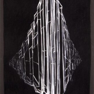 Galen Cheney, "Broken City Series 3," pastel on stonehenge paper