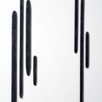 Carolina Sardi, "Seven Swords," steel with wax