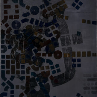 Paul Michael Graves, "Fig. LXXX.," oil on canvas