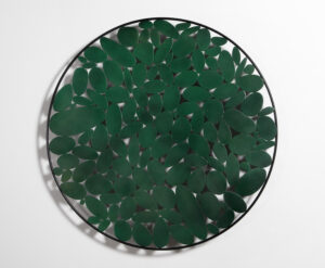 Carolina Sardi, "Rebirth," painted steel