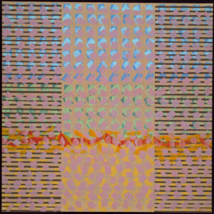 Zemma Mastin White, "Renewal," flashe paint on canvas
