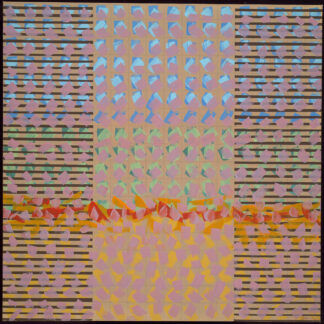 Zemma Mastin White, "Renewal," flashe paint on canvas