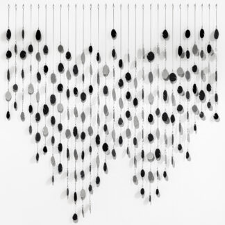 Carolina Sardi, "Missing You," painted aluminum and stainless steel hardware