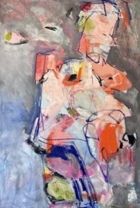 Barbara Leiner, "Abstract Figuration 14," oil on canvas
