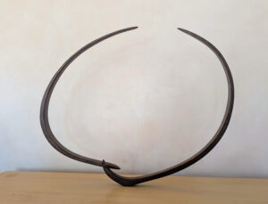 Will Clift, "Enclosing Form, Round," wenge wood