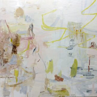 Deborah Dancy, "Green Snake," oil on canvas