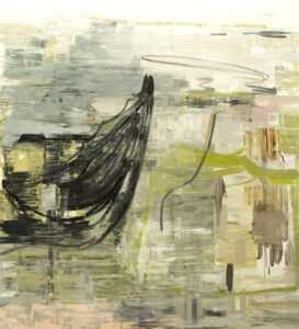 Deborah Dancy, "Shipwreck," oil on canvas