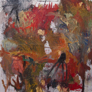 Ethan Newman, "Versions," oil and mixed media on canvas