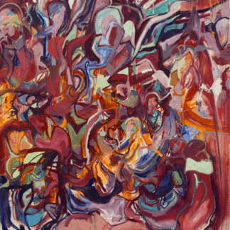 Ethan Kolwaite, "Oil Rinds," oil on canvas